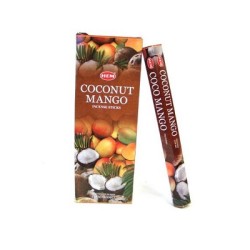 HEM Coconut and Mango Incense - 1 pack of 20gr.