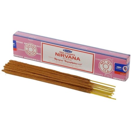Lote 3x Incienso Satya Nirvana - 3 cajetillas de 15gr.