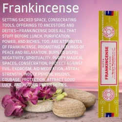 3x SATYA Frankincense - Intsentsu + 1 mango egur intsentsu-euskarri