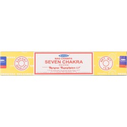 Incenso SATYA Sete Chakras - Sete Chakra - 7 Chakras - 1 caixa de 15gr