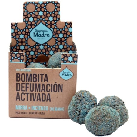 Caja de Incienso x 8 bombitas incienso Mirra - Sagrada Madre
