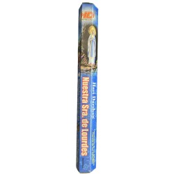 HD Encens La nostra Senyora de Lourdes - Hari Darshan - Indian Incense - 1 capseta de 20 barretes