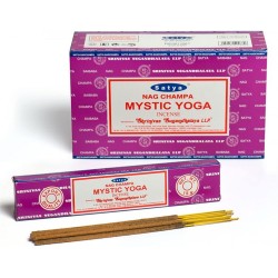 Incenso SATYA Mystic Yoga - Mystic Yoga - 1 caixa de 15gr.