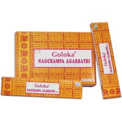 GOLOKA Encens Nag champa - 1 paquet de 16gr