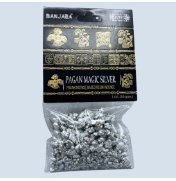 Resina de Arbol Banjara Pagan Magic Silver - Plata Mágica Pagana - Resina de Incienso - Hecho en India - 30grs.