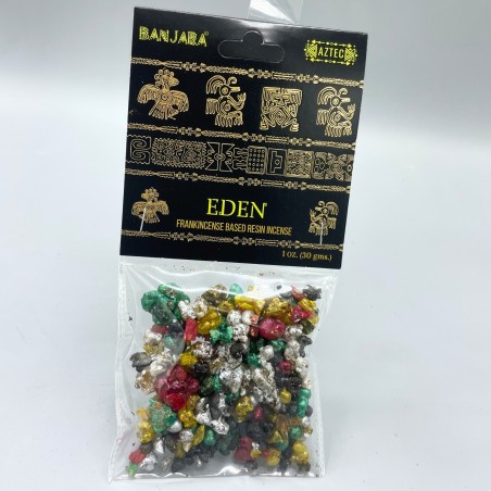 Resina de Arbol Banjara Eden - Resina de Incienso - Hecho en India - 30grs.