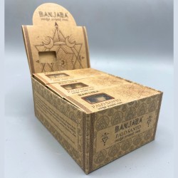 Conuri de tămâie piramidă Palo Santo Banjara - Palo Santo - Handmade - Organic - Fabricat în India - BANJARA Smudge