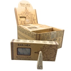 Banjara Smudge Pyramid Incense Cones - Mayan Copal - Handmade - Organic - Made in India