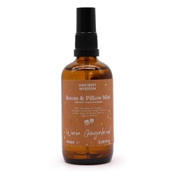 Spray Fragrância de Natal Gingerbread - Gingerbread Quente - Para casa e travesseiros - 100ml