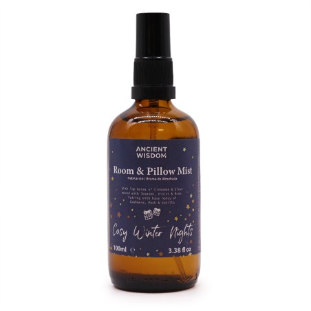 Spray Fragancia Navideña Acogedoras Noches de Invierno - Cosy Winter Nights - Para hogar y almohadas - 100ml