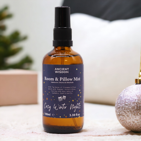Spray Fragrância de Natal Cozy Winter Nights - Cozy Winter Nights - Para casa e travesseiros - 100ml