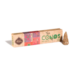 Cones de Patchouli e Palo Santo Harmonia da Mãe Sagrada - Cones Artesanais - 8 cones