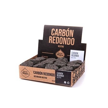 CARBON RODÓ NEUTRO SAGRADA MADRE - 24 unitats - CAP LITÚRGIC - PER DEFUMAR, SAHUMERIS, RESINES, HERBES...