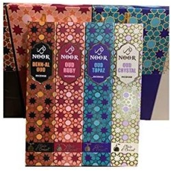 NOOR Incense Kit - 4 packs of 15gr.