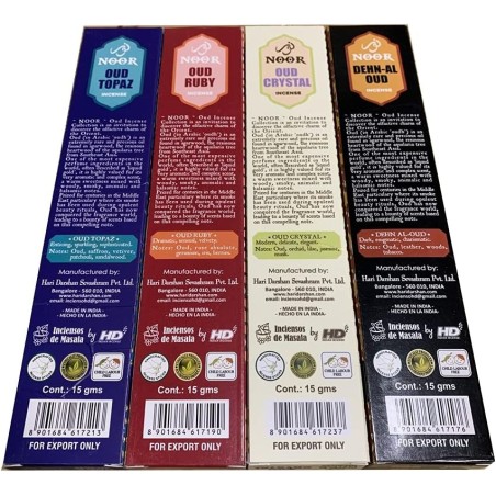 Kit Encenss NOOR - 4 paquets de 15gr.