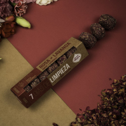 Pastilles Fumeurs Activées 7 jours Rose Lavande - Amour - Sainte Mère - Pastilles Démaquillantes 7 Jours