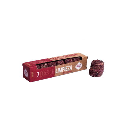 Pastillas Defumación Activada 7 días Rosa Lavanda - Amor - Sagrada Madre - Pastillas 7 Días de Limpieza