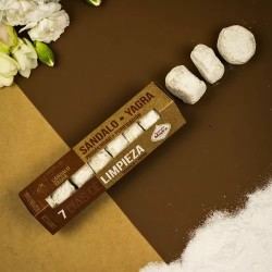 Pastilles Activées 7 jours de Nettoyage Bois de Santal Yagra - Purification de la Prospérité - Sainte Mère