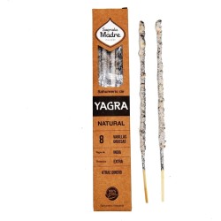 Yagra Incense Natural Sagrada Madre - Sahumerio 8 thick sticks Organic