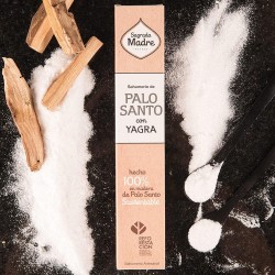 Incienso Palo Santo con Santa Madre Yagra - Sahumerio 8 varas grosas