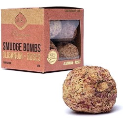 Bombes d’Encens Premium Roses - Purification et Amour - 8 unités - Sagrada Madre