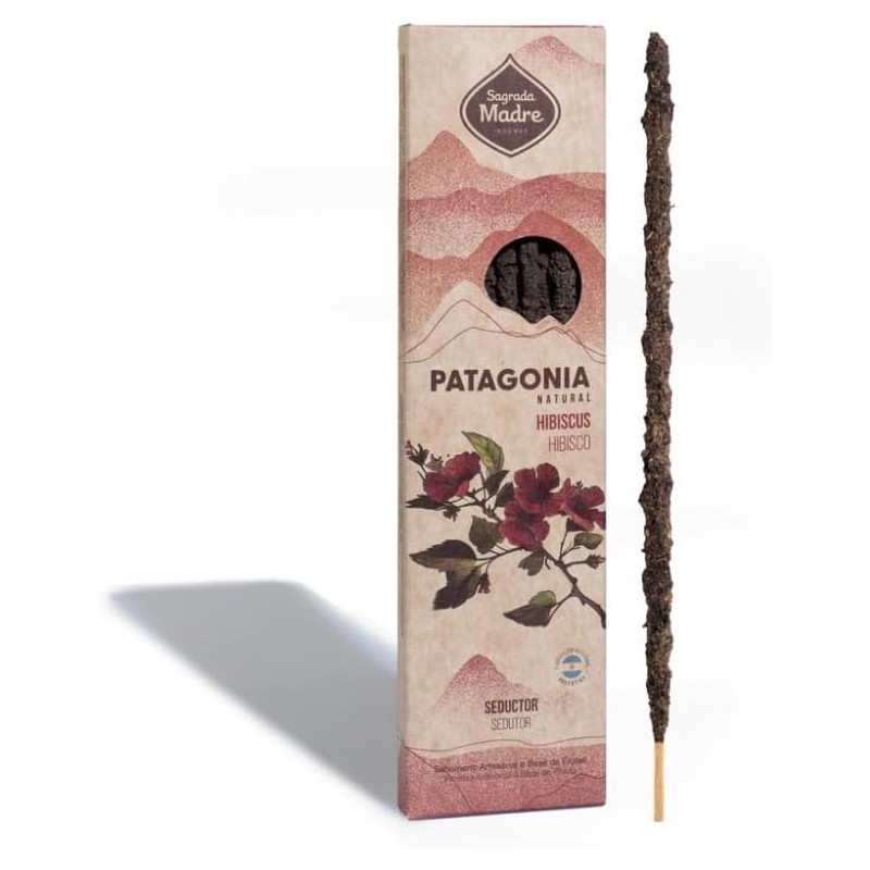 Natural Incense Patagonia Hibiscus - Seductive - Holy Mother-PATAGONIA SAGRADA MADRE INCENSE-HOSTENATURA