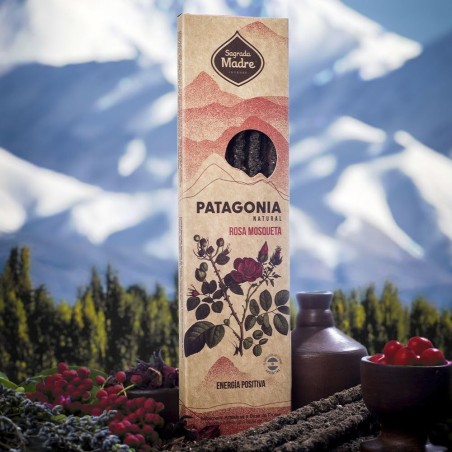 Incienso Natural Patagonia Rosa Mosqueta - Energía Positiva - Sagrada Madre