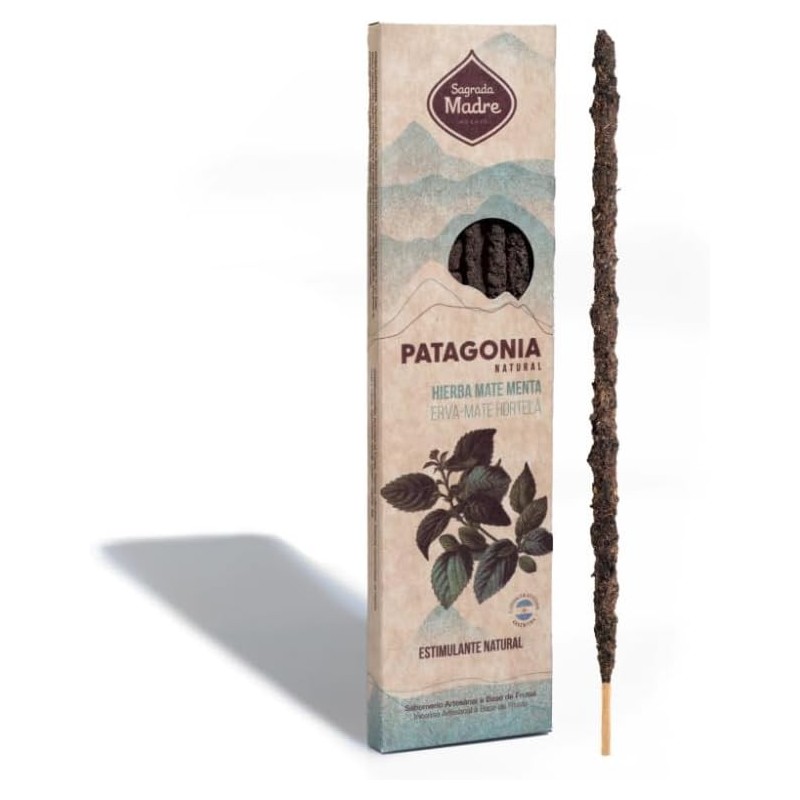 Natural Incense Patagonia Yerba Mate Mint - Natural Stimulant - Sagrada Madre-PATAGONIA SAGRADA MADRE INCENSE-HOSTENATURA