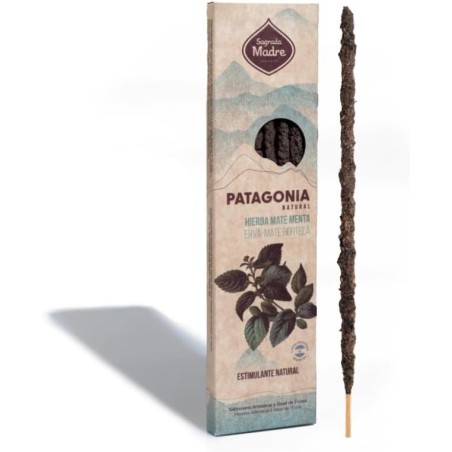 Incienso Natural Patagonia Yerba Mate Menta - Estimulante Natural - Sagrada Madre