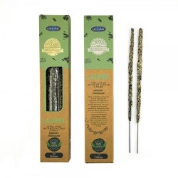 Incenso Biologico all'Alloro - ULLAS - Fatto a mano - 25gr - Prodotto in India - 100% Naturale