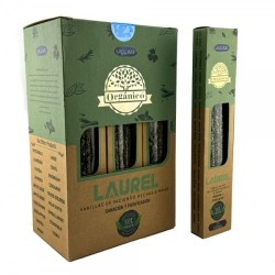 Organic Laurel Incense - ULLAS - Handmade - 25gr - Made in India - 100% Natural