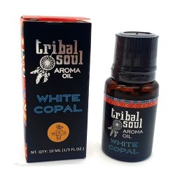 Aceite aromático de copal branco - copal branco - 10 ml - fabricado na India