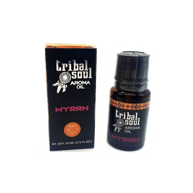 Huile aromatique de myrrhe - Myrrhe - 10ml - Fabriqué en Inde-HUILES AROMATIQUES TRIBAL SOUL-HOSTENATURA