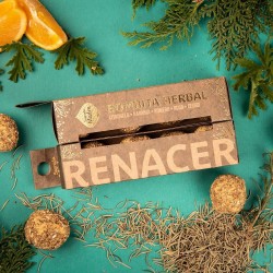 Renacer Sagrada Madre Herbal Bombitas - Citronella, Orange, Rosemary, Rue and Cedar - 4 bombitas