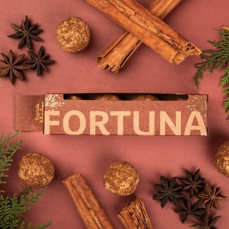 Bombitas Herbales Fortuna - Canela, Anís, Lemon Grass y Cedro - Sagrada Madre - 4 bombitas