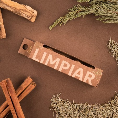 Bombitas Herbales Limpiar / Protección - Canela, Palo Santo, Romero y Cedro - Sagrada Madre - 4 bombitas