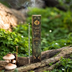 Gaia Blend Masala Sacred Mother Incense - 8 varas grosas de duración extra - Sahumerio natural e artesanal