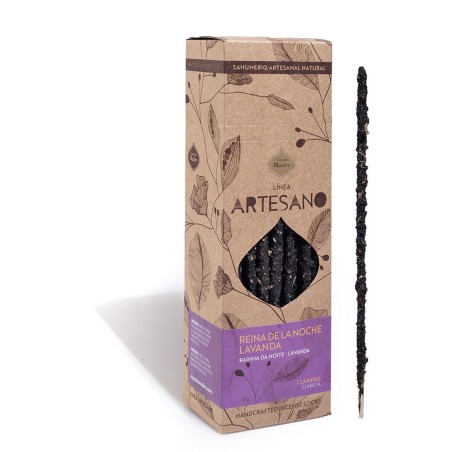 Incienso Artesano Reina de la Noche y Lavanda - Precio por barrita - Sagrada Madre - Sahumerio Premium - Hecho en Argentina