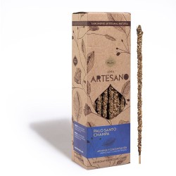 Incenso artesanal Palo Santo e Champa - Preço por bastão - Sagrada Madre - Premium Sahumerio - Ecológico - Fabricado na Argentin