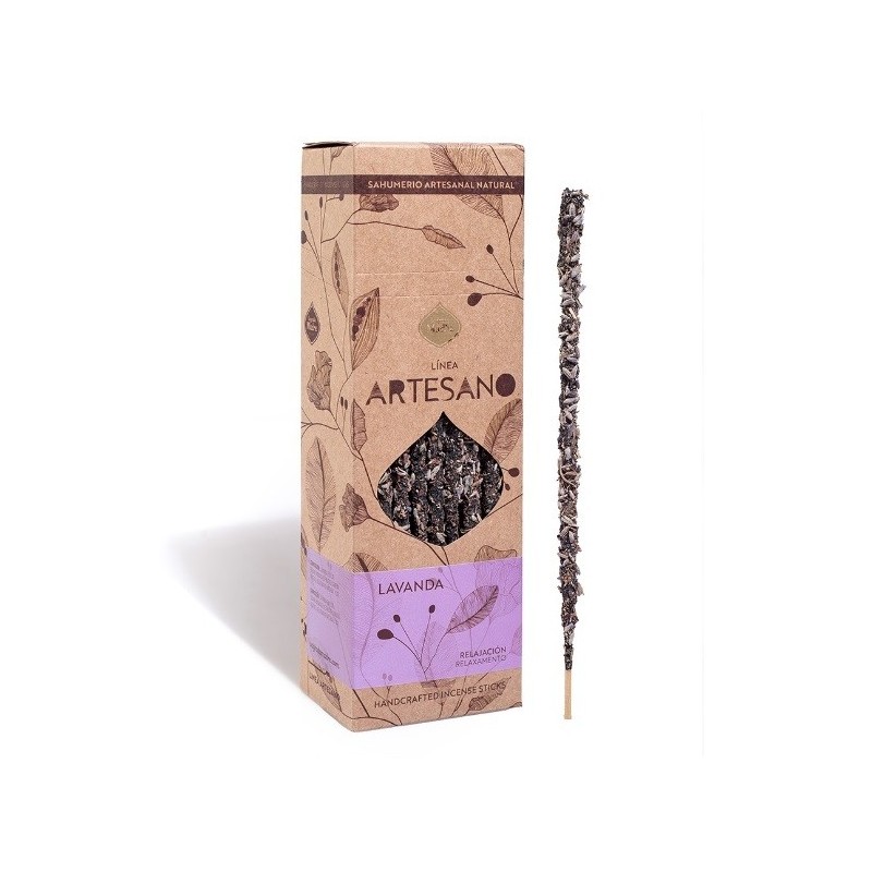 Artisan Lavender Incense - Price per bar - Sagrada Madre - Premium Incense - Organic - Relaxing-HOLY SAGRADA MADRE ARTISAN INCENSE-HOSTENATURA