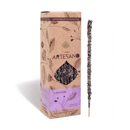 Incienso Artesano Lavanda - Precio por barrita - Sagrada Madre - Sahumerio Premium - Ecológico - Relajante