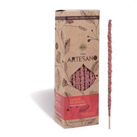 Incienso Artesano Sangre de Dragón - Precio por barrita - Sagrada Madre - Sahumerio Premium - Ecológico - Hecho en Argentina