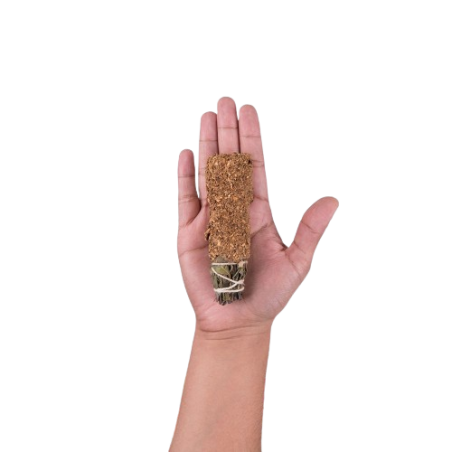 SAHUMITO SAGRADA MADRE - PALO SANTO - LIMPIEZA ESPIRITUAL - HIERBAS Y RESINAS NATURALES - HECHO A MANO