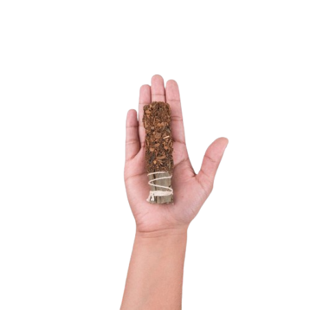 SAHUMITO SAGRADA MADRE - CANELA Y ANÍS - UNIÓN Y PROSPERIDAD - HIERBAS Y RESINAS NATURALES - HECHO A MANO