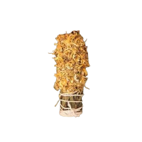 SAHUMITO SAGRADA MADRE - CALÉNDULA Y MANZANILLA - PAZ Y TRANQUILIDAD - HIERBAS Y RESINAS NATURALES - HECHO A MANO
