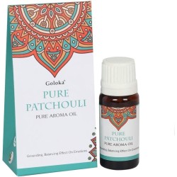 ACEITE AROMÁTICO DE ESENCIA DE PATCHOULI PURO - PATCHOULI PURO - GOLOKA - 10ml