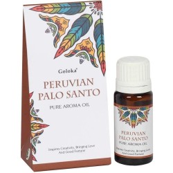 ACEITE AROMÁTICO ESENCIA DE PALO SANTO PERUANO - PALO SANTO PERUANO - GOLOKA - 10ml