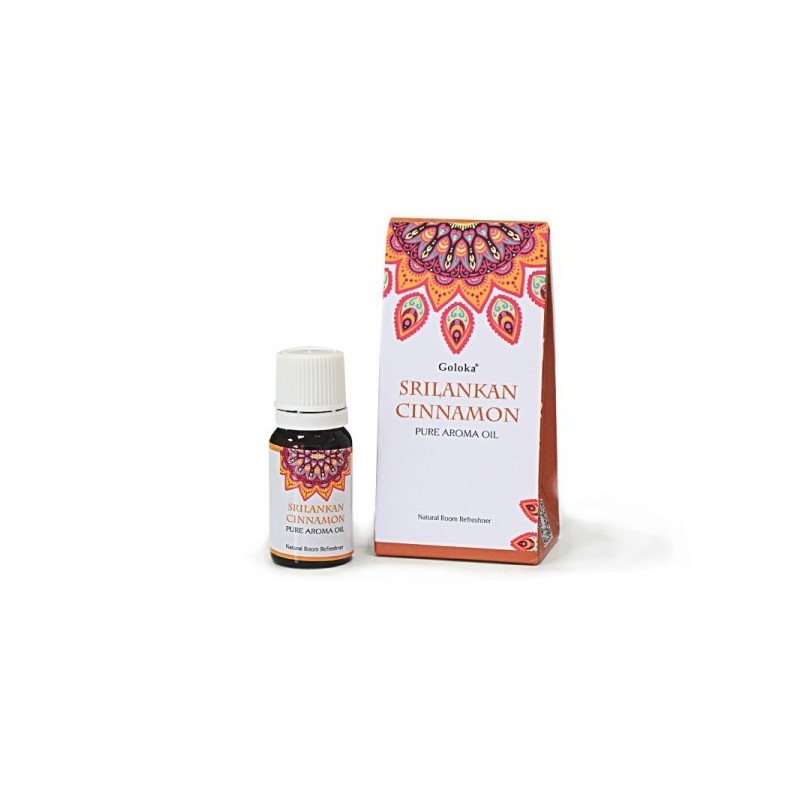 Sri Lanka Goloka Kaneel Essentie Aromatische Olie - Srilankaanse Kaneel - GOLOKA Kaneelolie - 10 ml-GOLOKA GEUROLIËN-HOSTENATURA