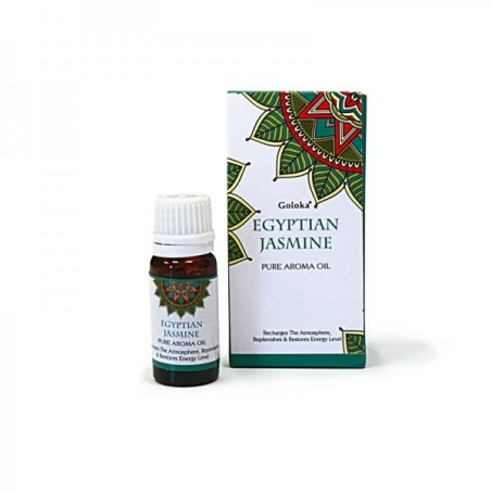 ACEITE AROMÁTICO ESENCIA JAZMIN EGIPCIO - EGYPTIAN JASMINE - GOLOKA - 10ml