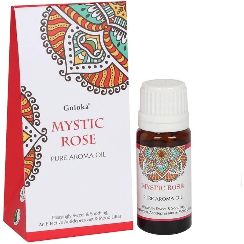 HUILE AROMATIQUE ESSENCE DE ROSE MYSTIQUE - ROSE MYSTIQUE - GOLOKA - 10ml-HUILES PARFUMÉES GOLOKA-HOSTENATURA